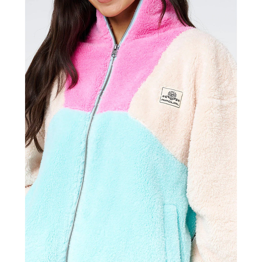 Block Party II Zip Thru Polar Fleece