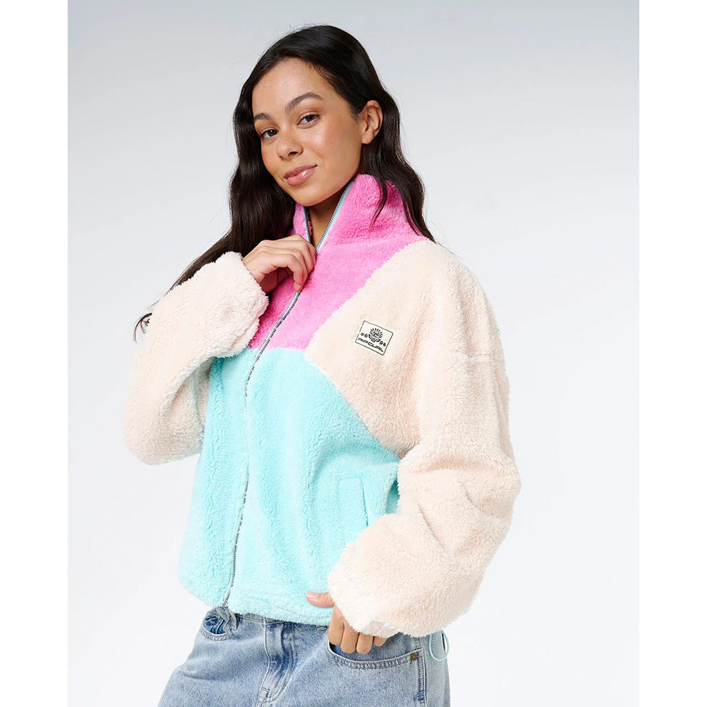 Block Party II Zip Thru Polar Fleece