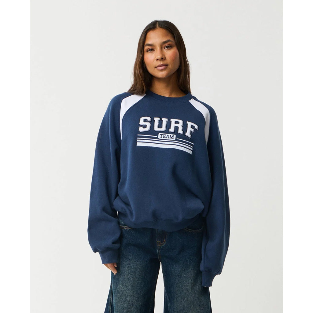 Retro Swell Oversized Crew