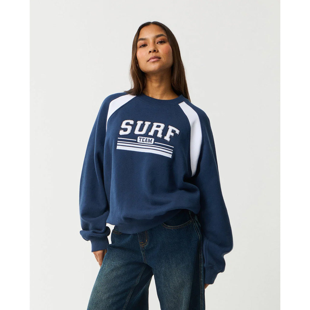 Retro Swell Oversized Crew