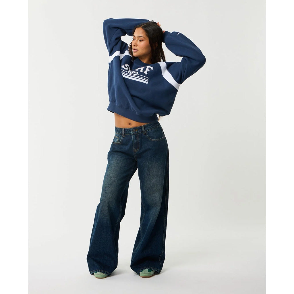 Retro Swell Oversized Crew