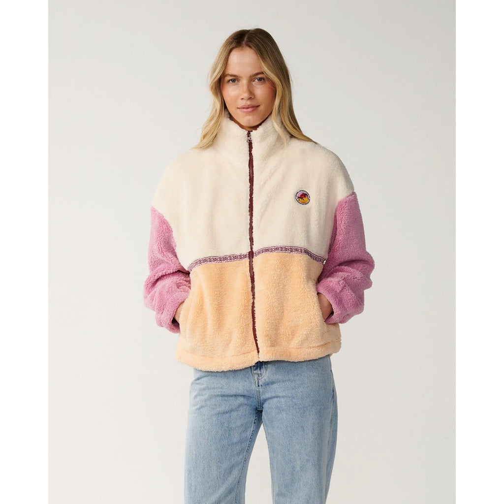 Surf Revival Heritage Zip Through Polar Fleece