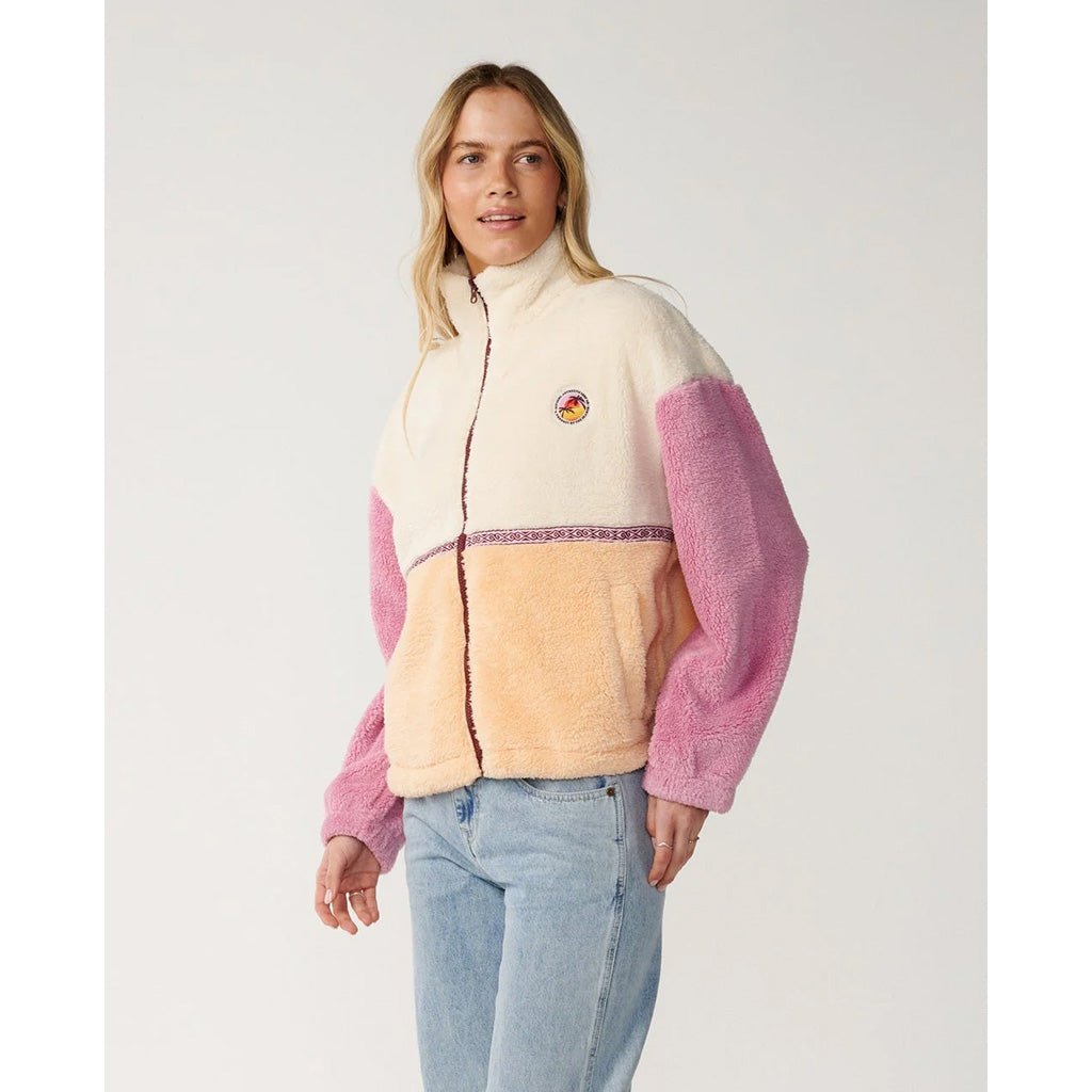 Surf Revival Heritage Zip Through Polar Fleece