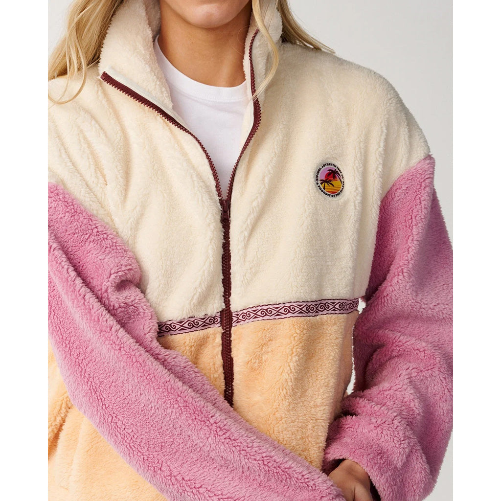 Surf Revival Heritage Zip Through Polar Fleece