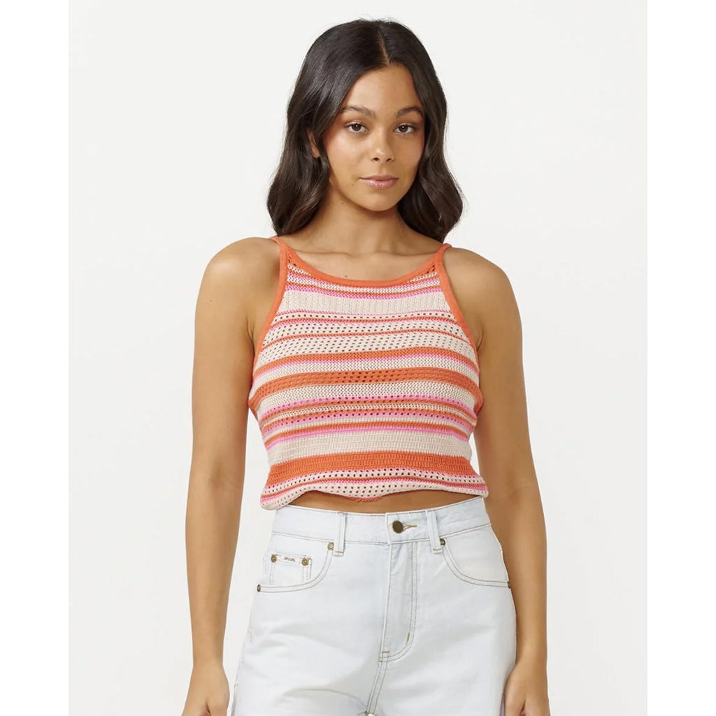 Sun To Sea Crochet Cami