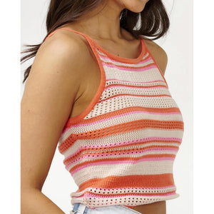 Sun To Sea Crochet Cami