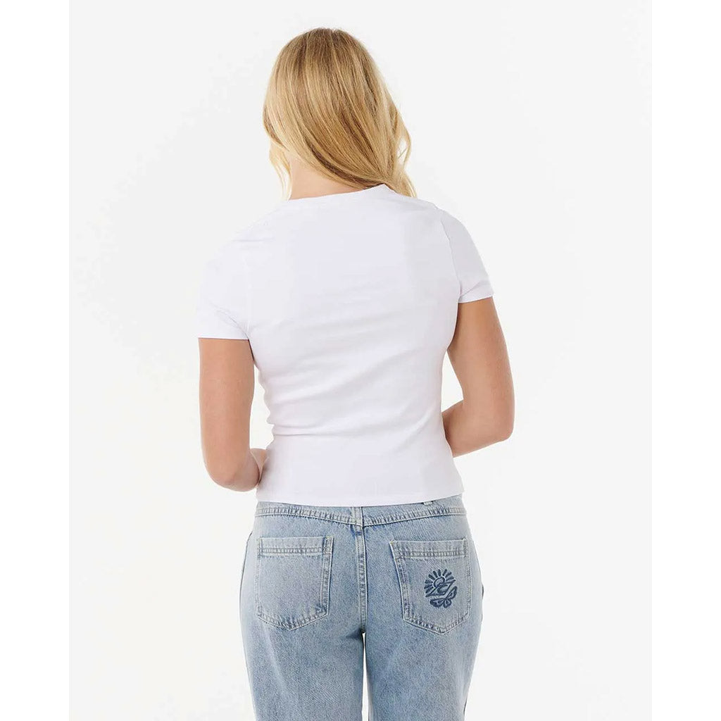 Hibiscus Fitted Tee