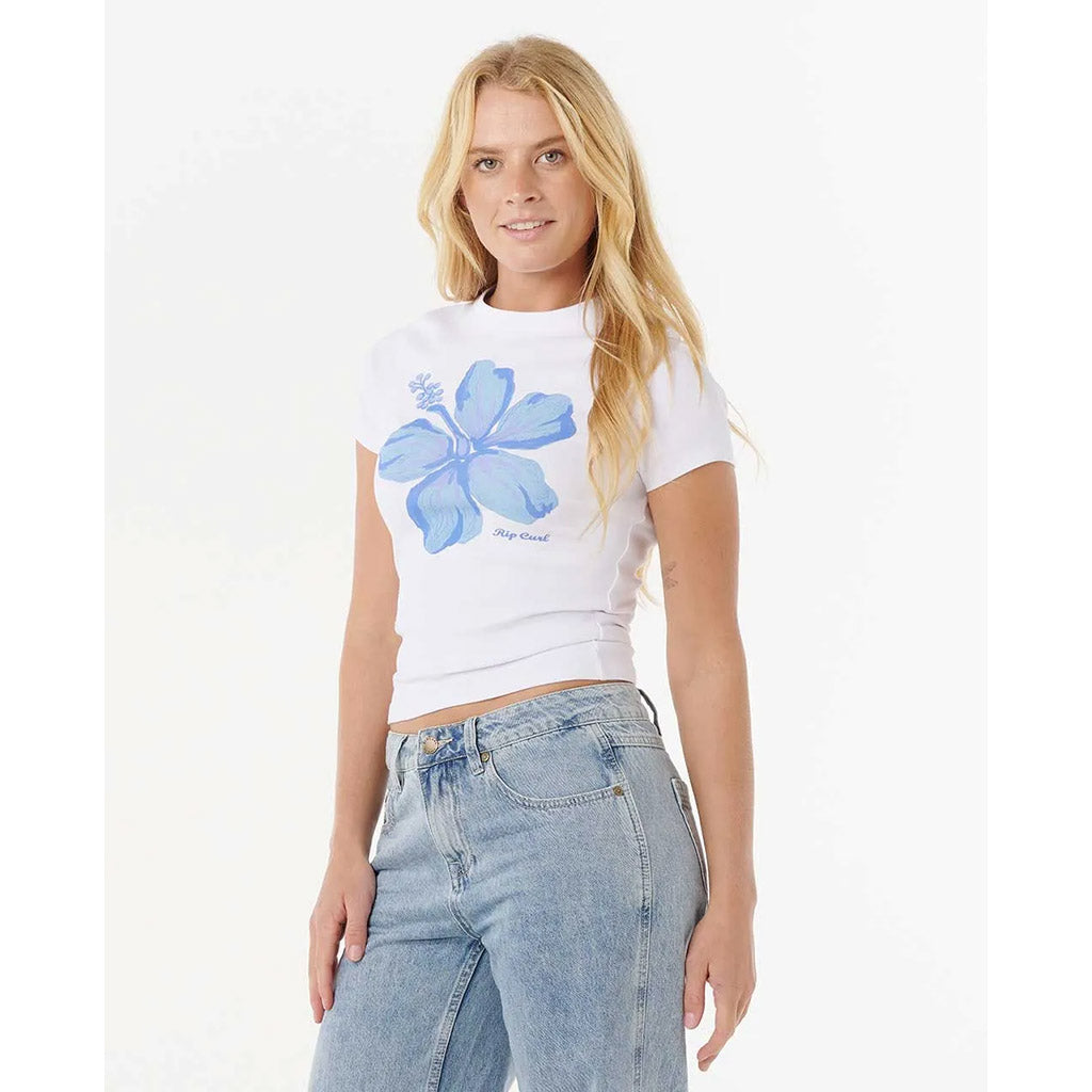 Hibiscus Fitted Tee