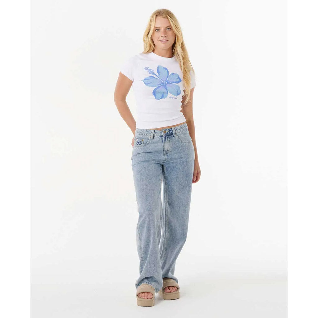 Hibiscus Fitted Tee