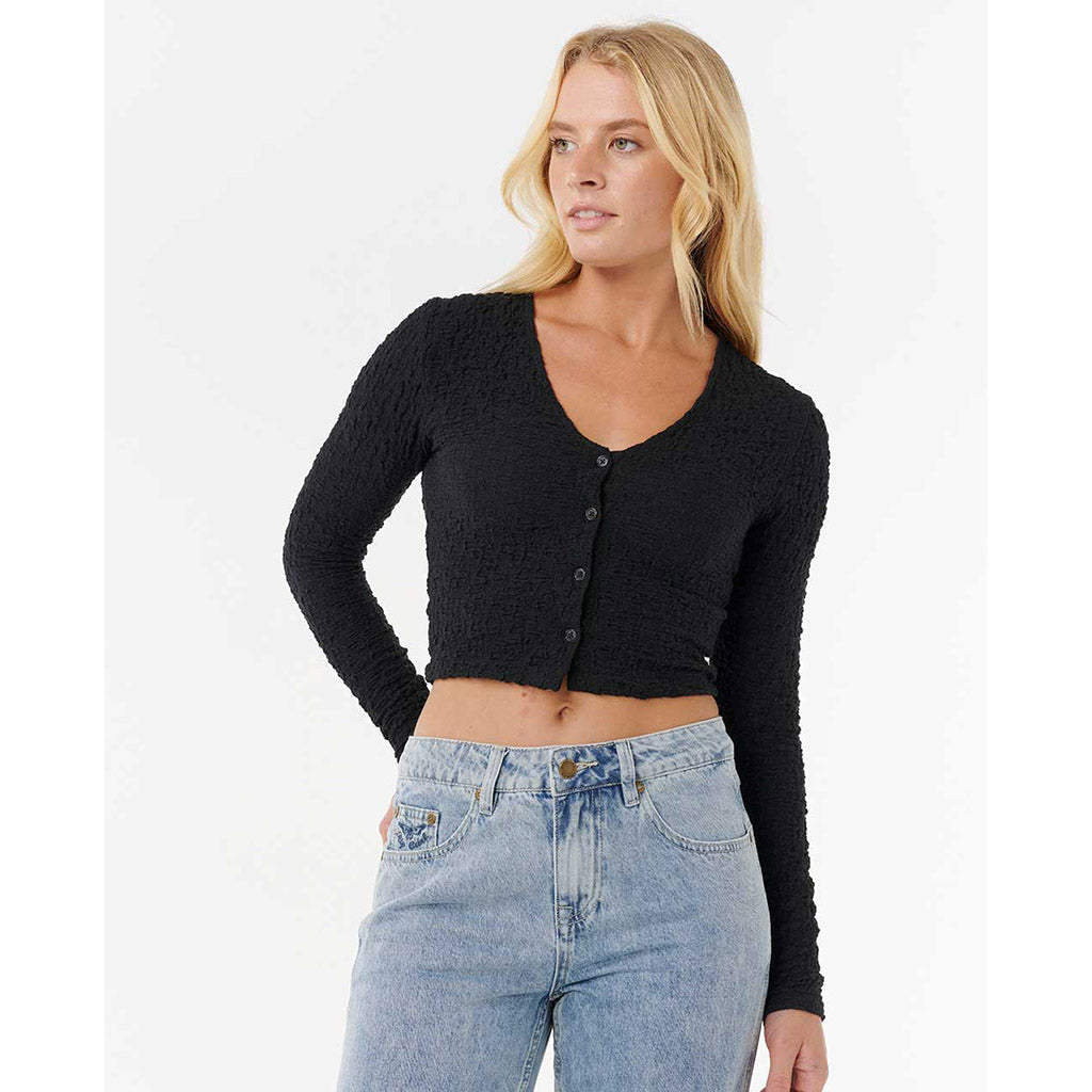 Sunset Luau Texture Long Sleeve Tee