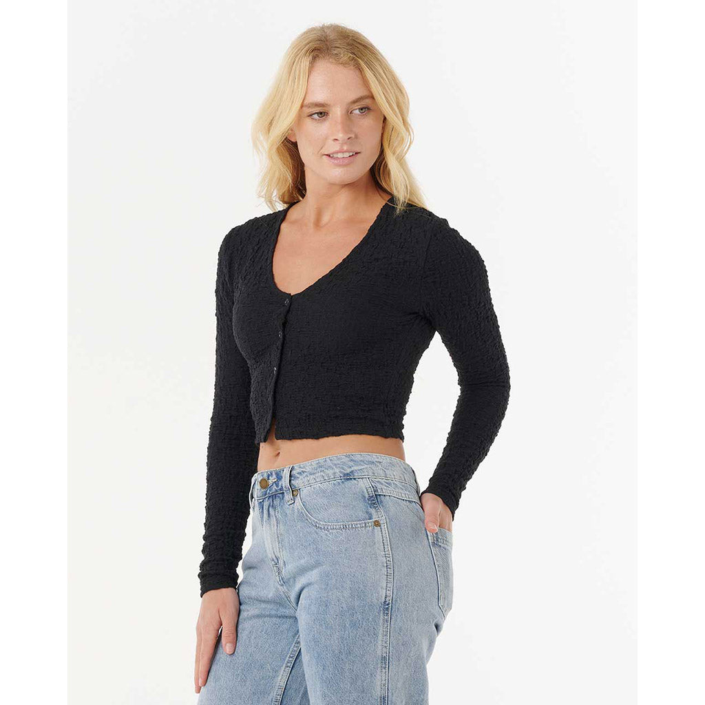 Sunset Luau Texture Long Sleeve Tee