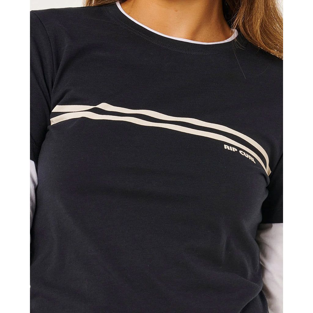 Surf Revival Layered Long Sleeve Tee