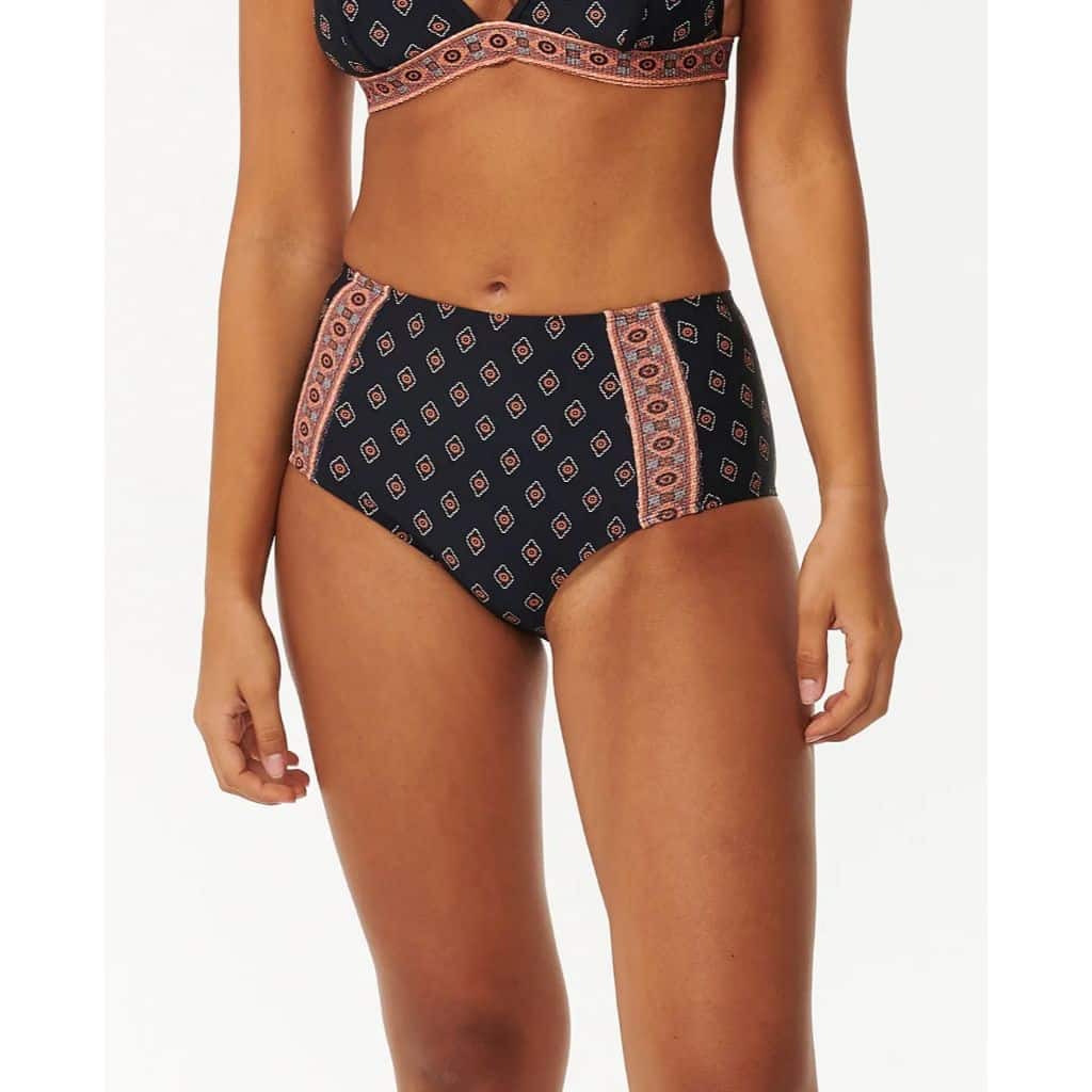 Pacific Dreams Hi Waist Cheeky Bikini Bottom