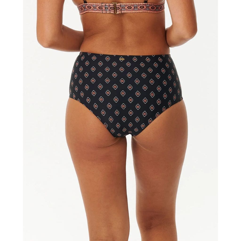 Pacific Dreams Hi Waist Cheeky Bikini Bottom