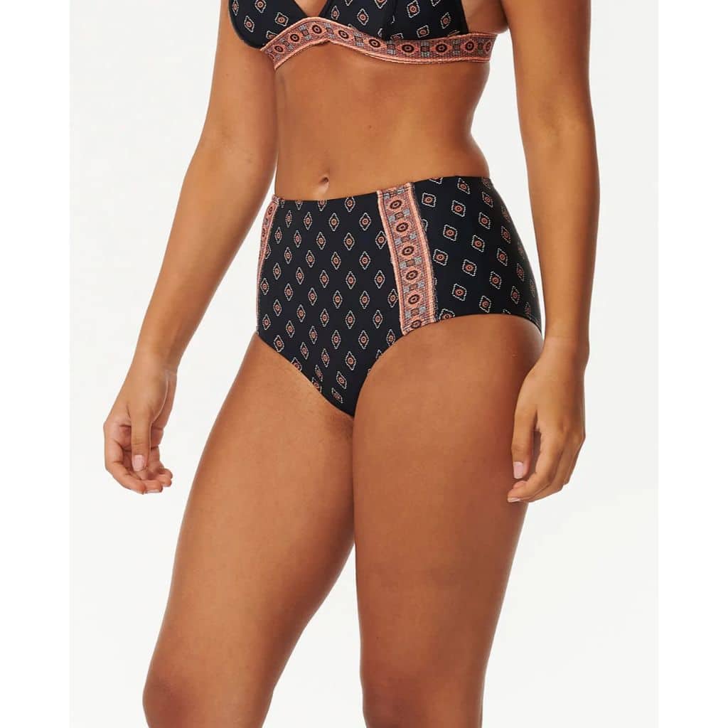 Pacific Dreams Hi Waist Cheeky Bikini Bottom