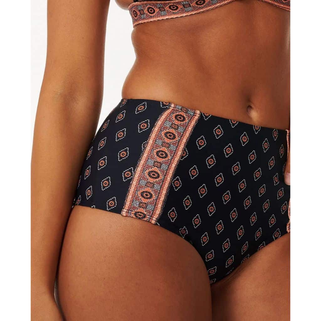 Pacific Dreams Hi Waist Cheeky Bikini Bottom