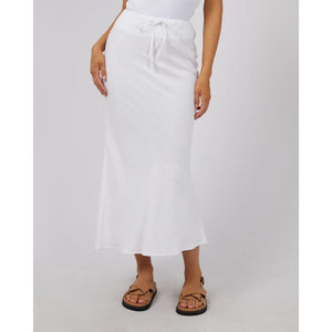 Luxe Linen Maxi Skirt