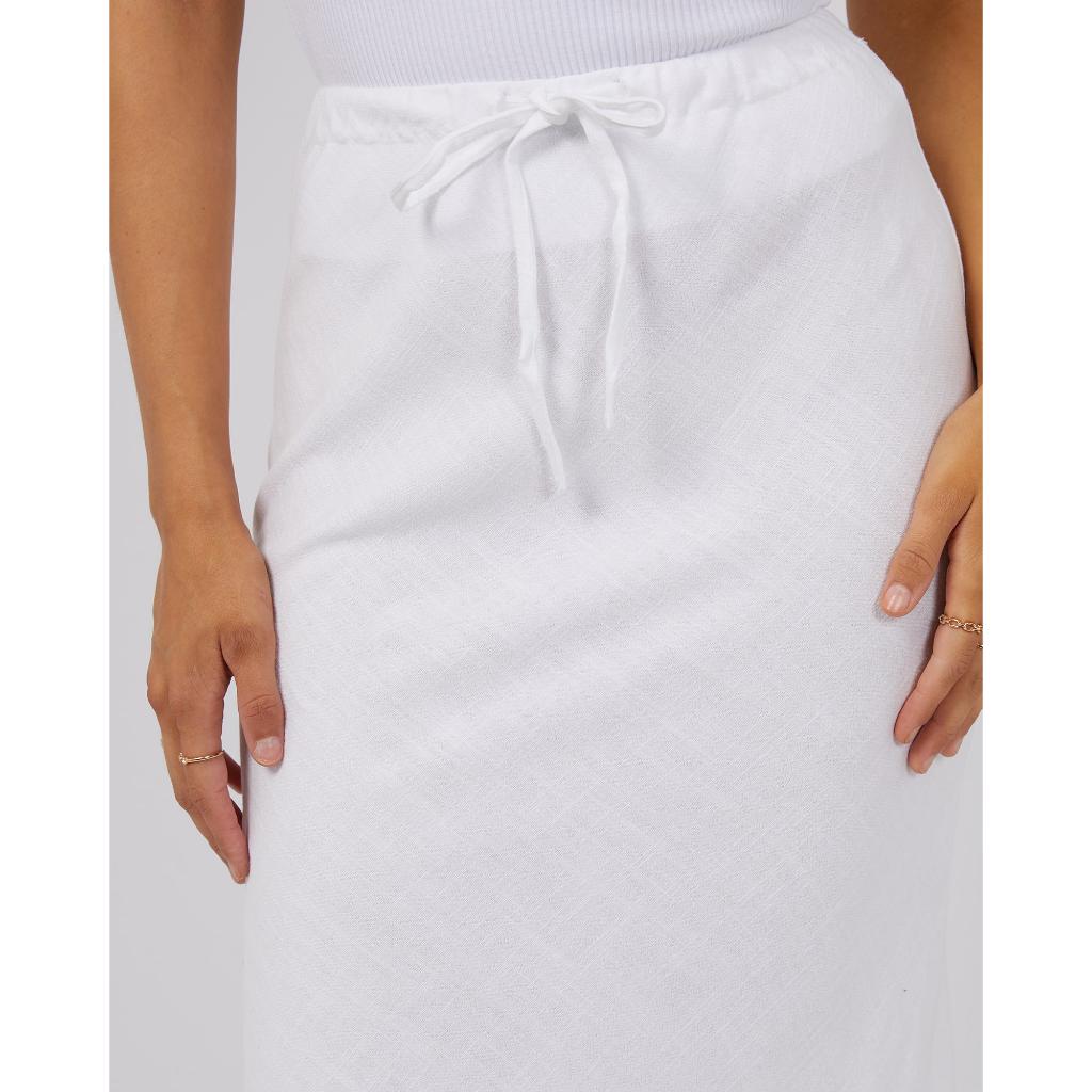 Luxe Linen Maxi Skirt