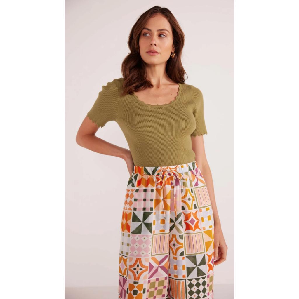 Louisa Wide Let Pant