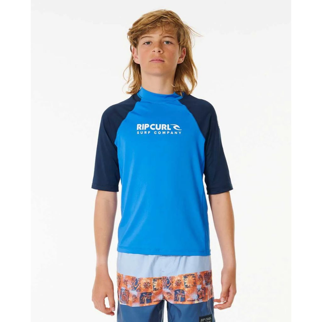 Boys Shock UPF Short Sleeve Rashies