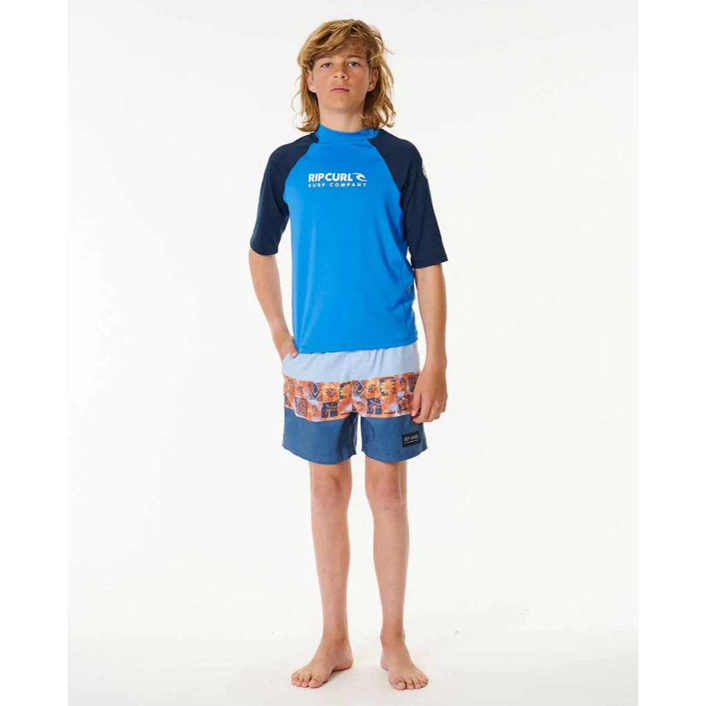 Boys Shock UPF Short Sleeve Rashies