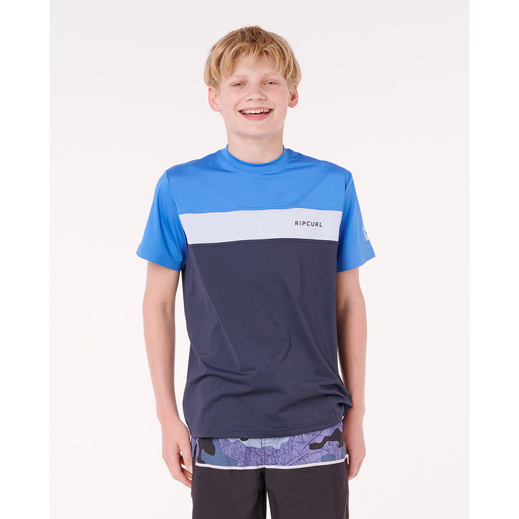 Boys Undertow UPF Short Sleeve Rashie