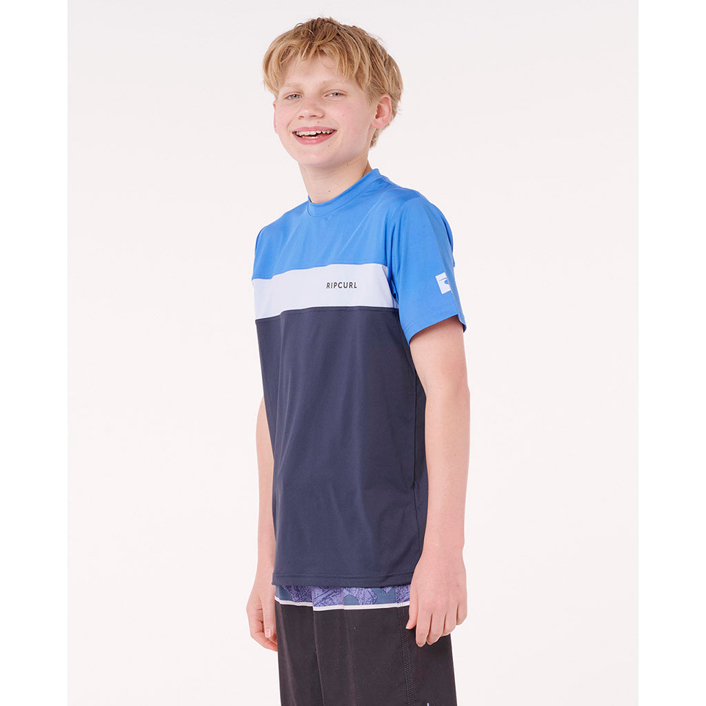 Boys Undertow UPF Short Sleeve Rashie