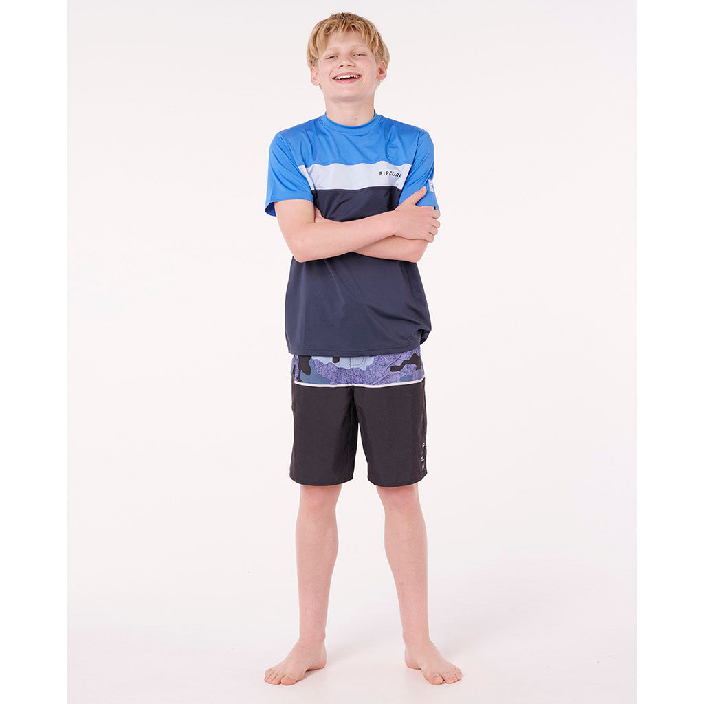 Boys Undertow UPF Short Sleeve Rashie