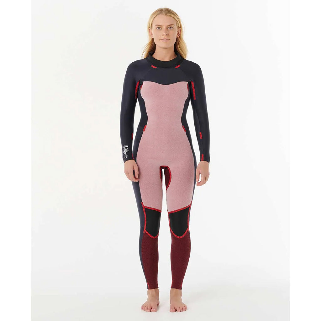 Womens Dawn Patrol Backzip 4/3