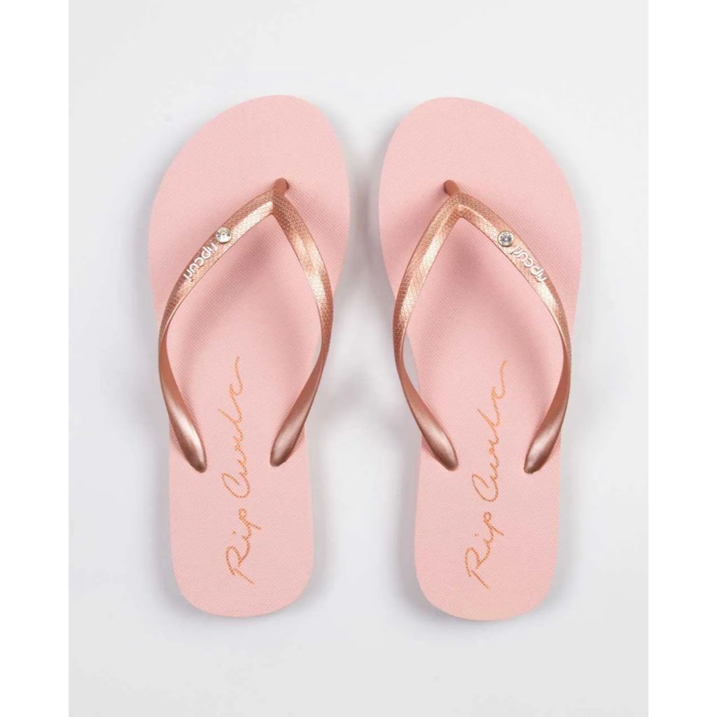 Script Wave Bloom Thongs