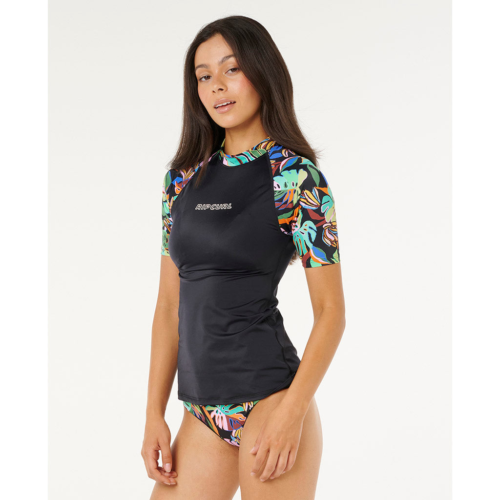 Sunset Luau UPF Short Sleeve Rashie