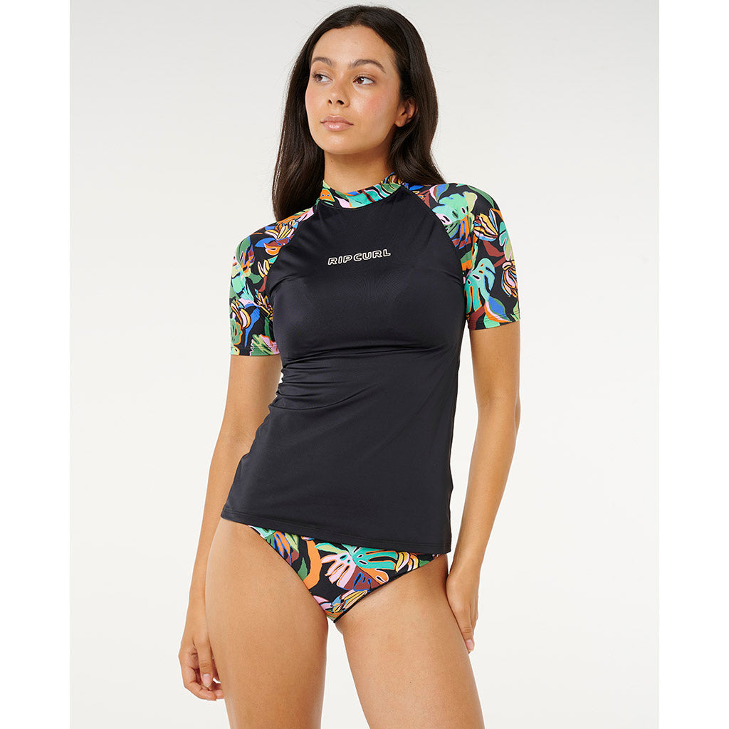 Sunset Luau UPF Short Sleeve Rashie