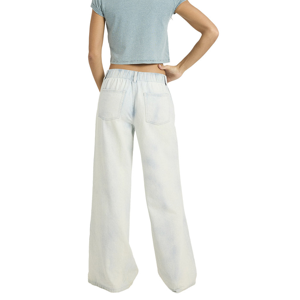Jade Saltwashed Elastic Pant