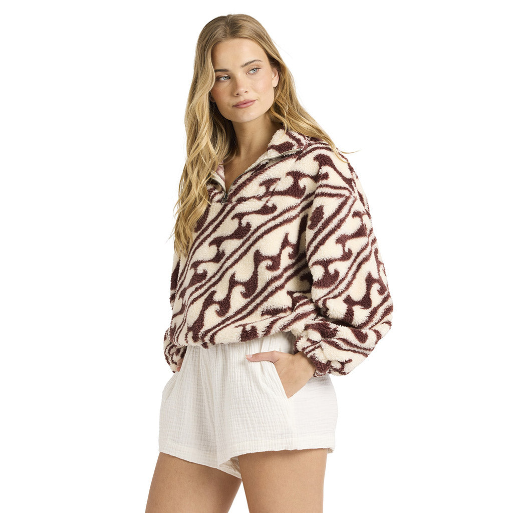 Dark Wave Half Zip Crew