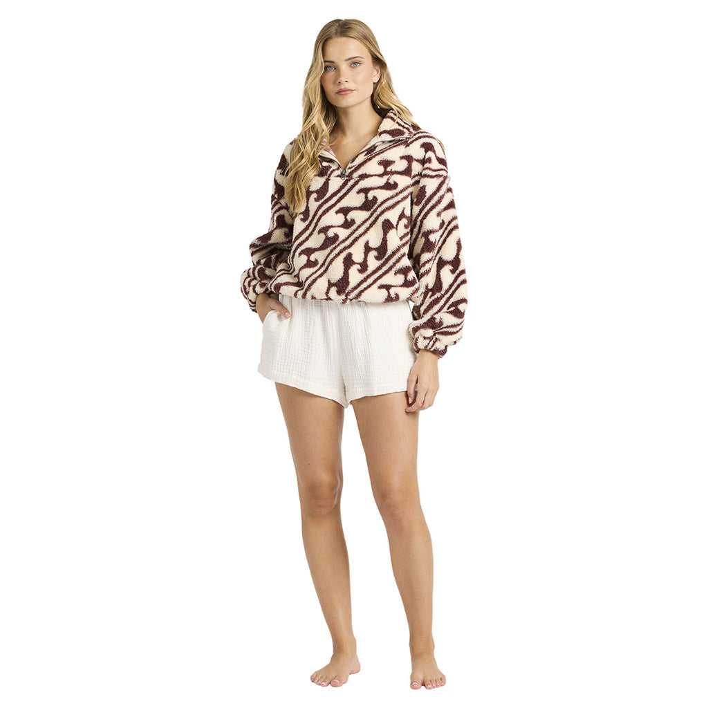 Dark Wave Half Zip Crew