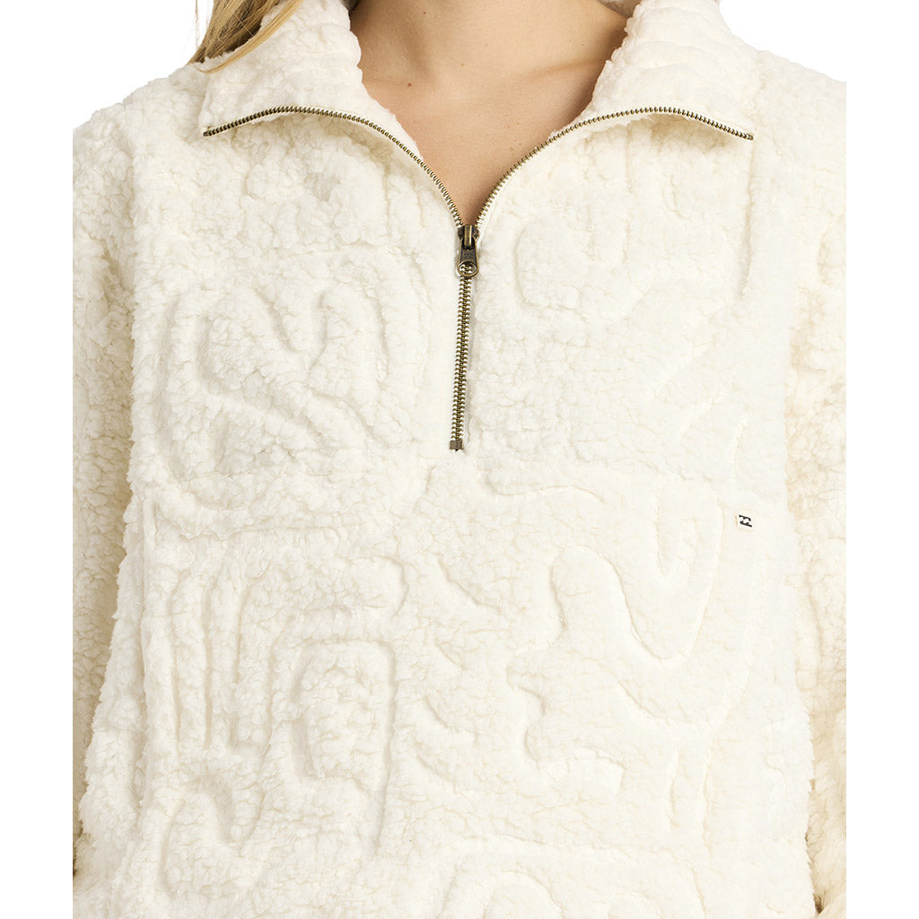 Le Love Half Zip Crew