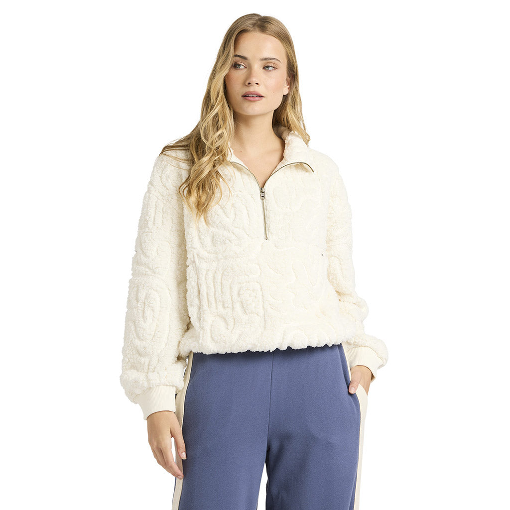 Le Love Half Zip Crew