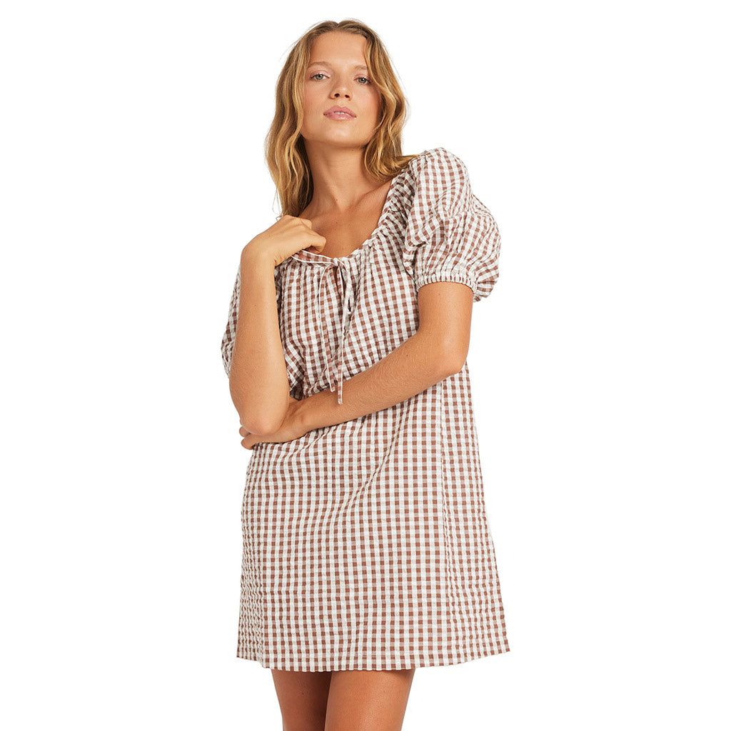 Delilah Check Dress