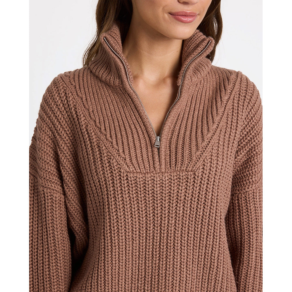 So Cozy Half Zip Jumper
