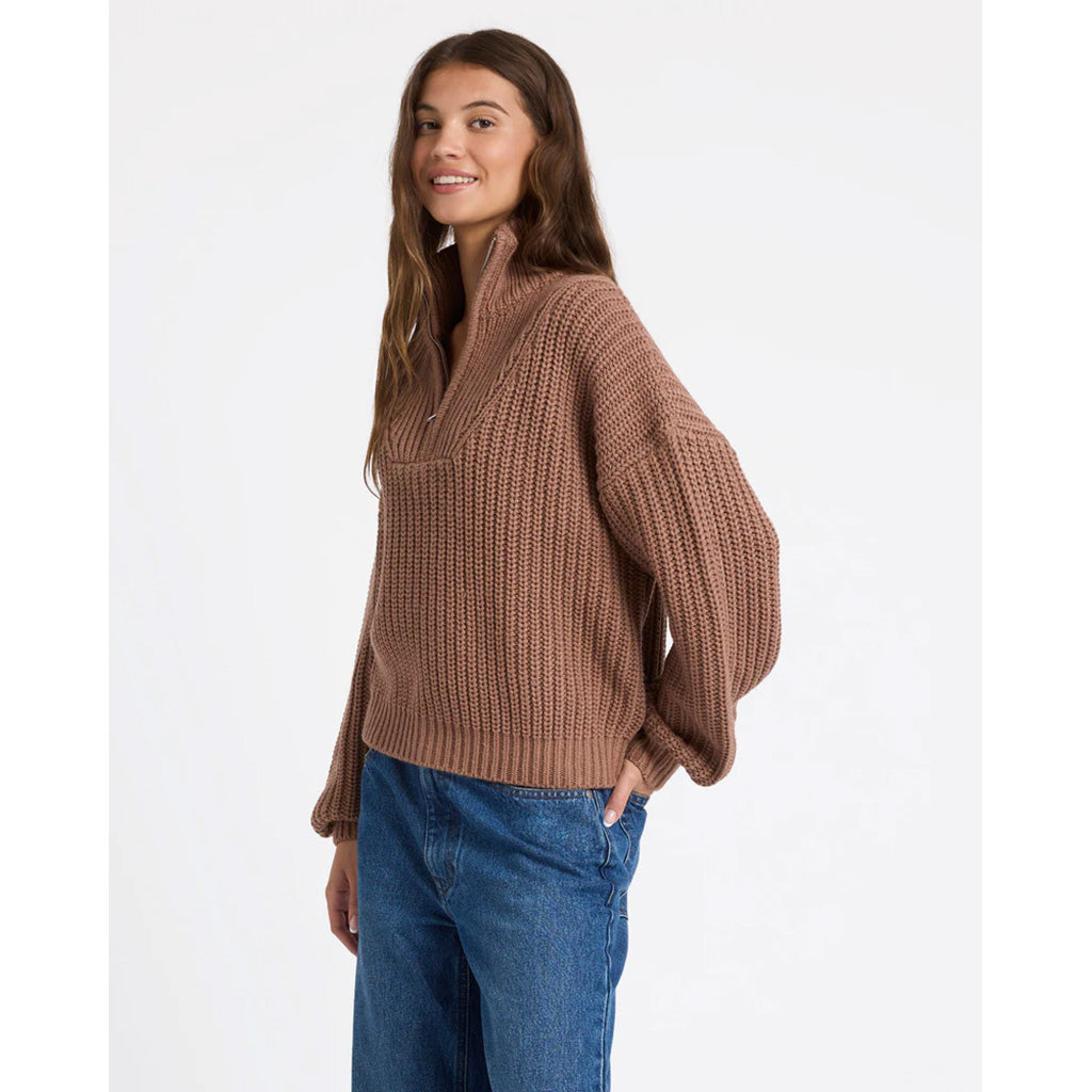 So Cozy Half Zip Jumper