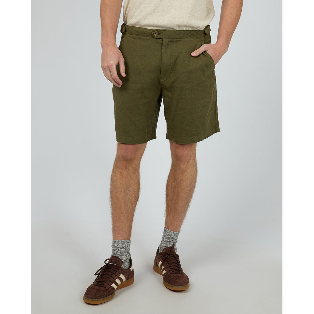 Tab Linen Short