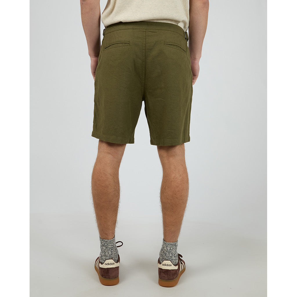 Tab Linen Short