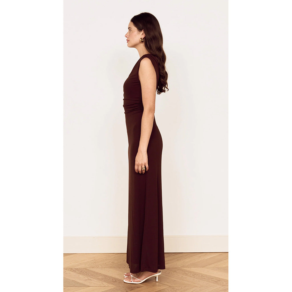 Aster Mesh Midi Dress