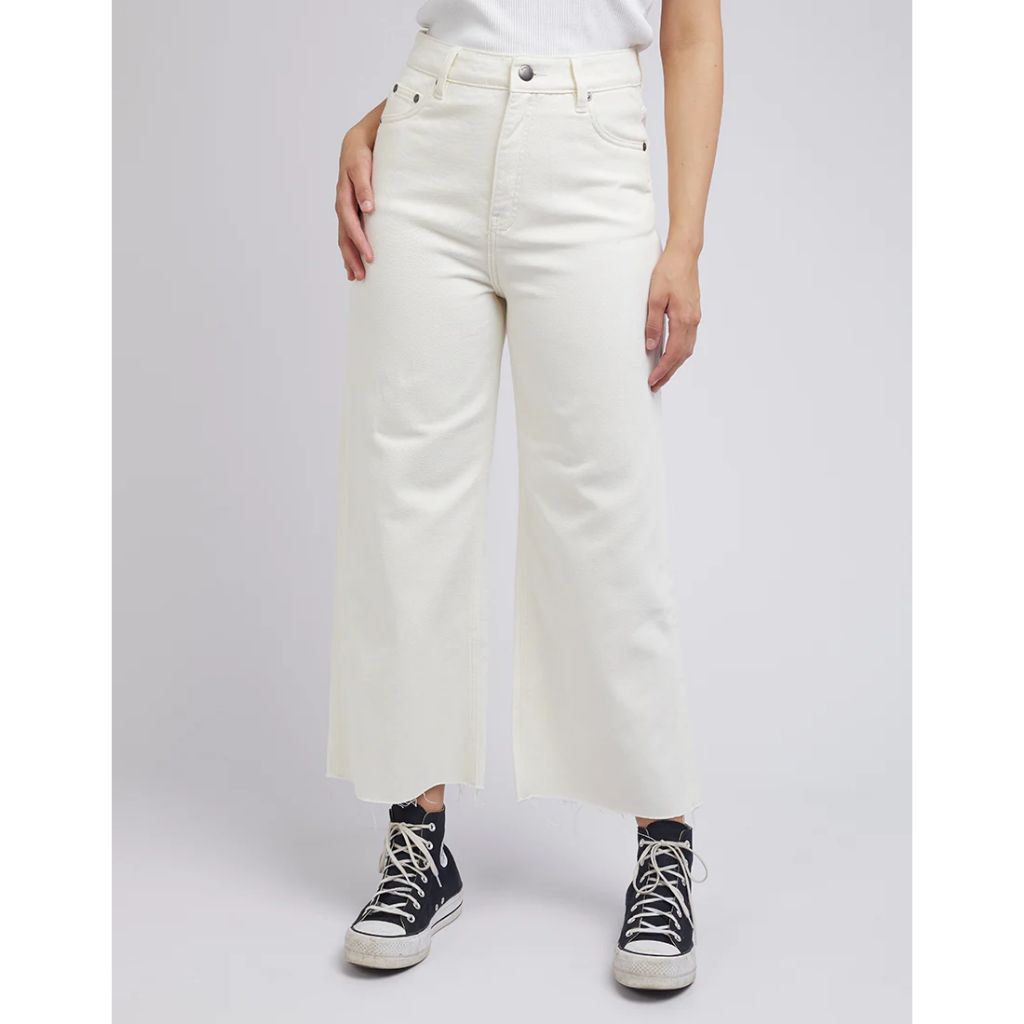 Charlie High Rise Wide Leg Jean