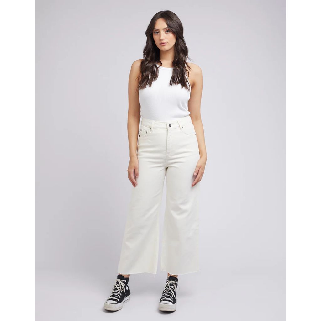 Charlie High Rise Wide Leg Jean