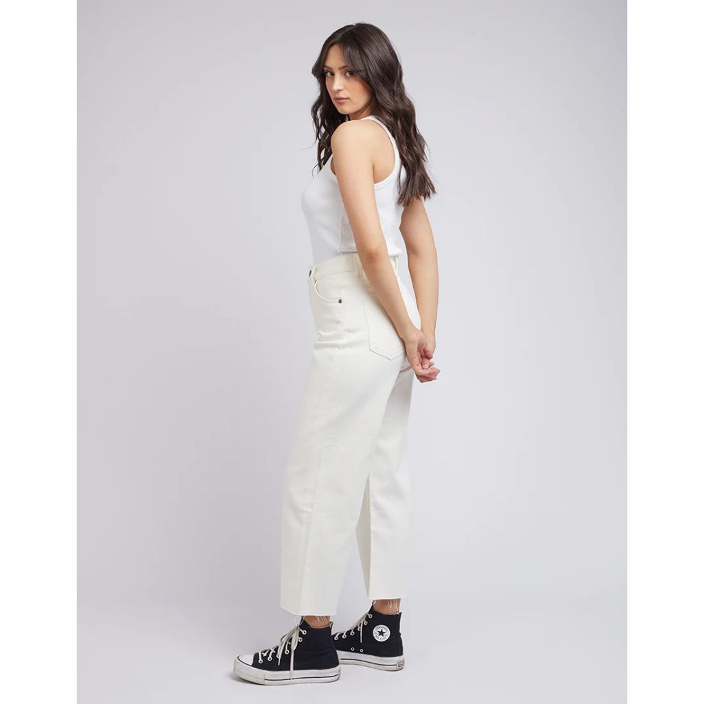 Charlie High Rise Wide Leg Jean