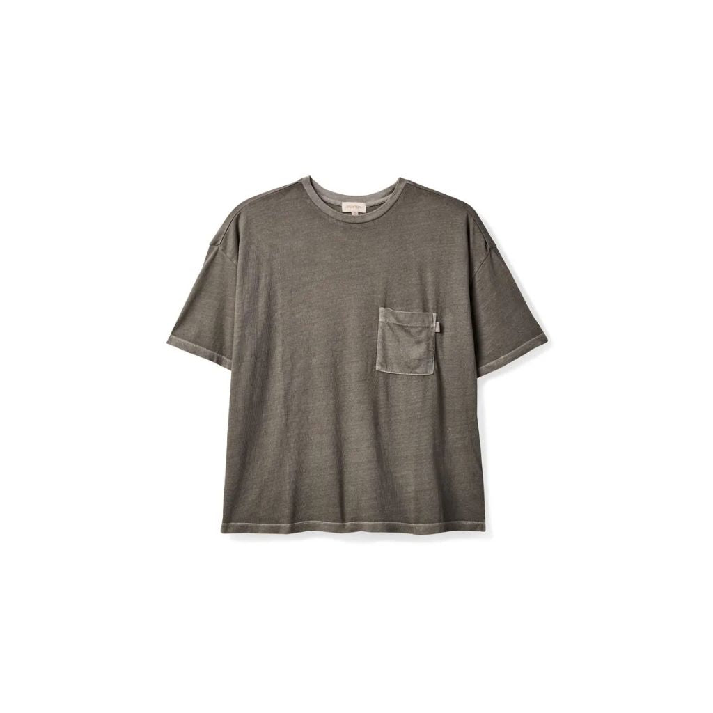 Carefree Oversized Boyfriend Pocket Tee