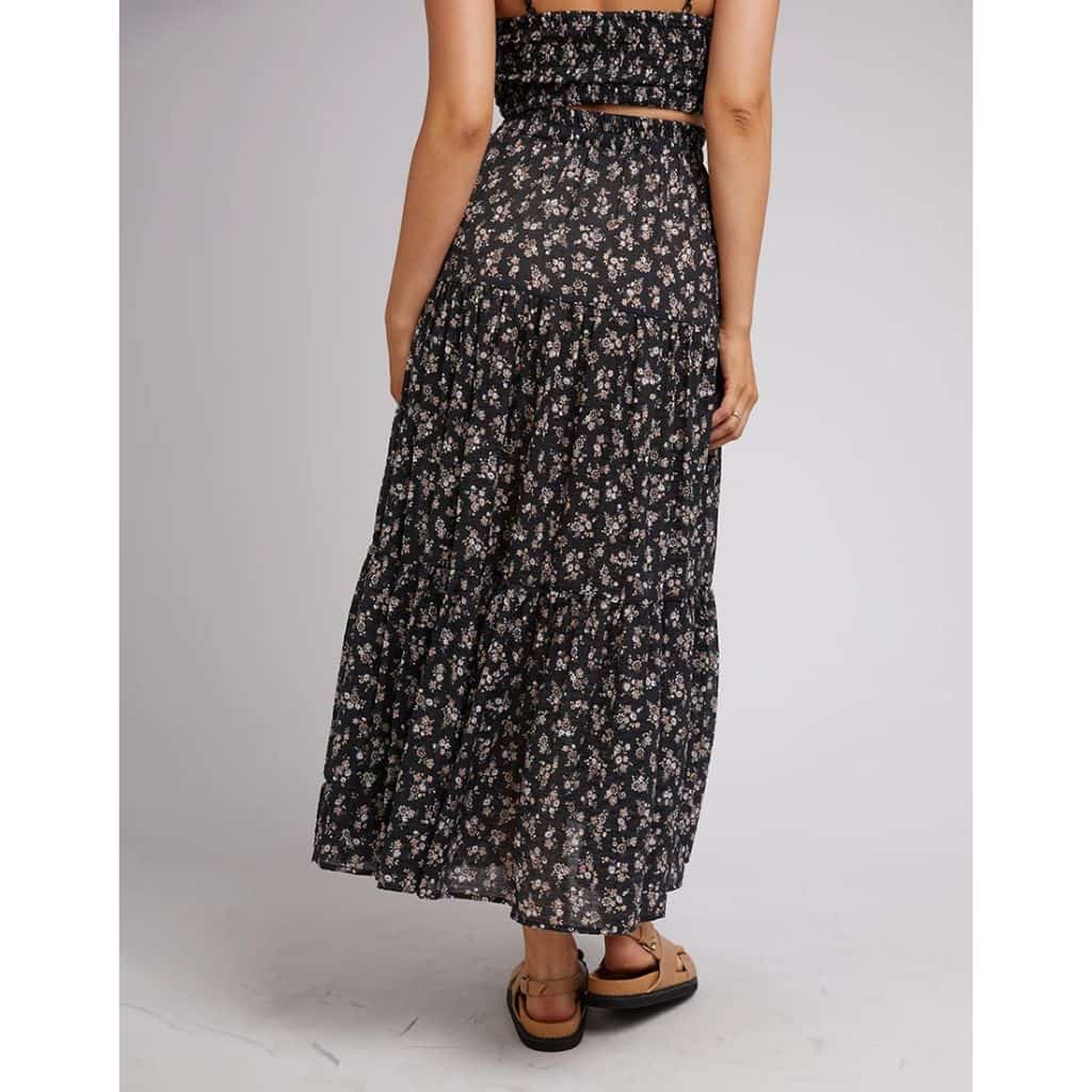 Maya Floral Maxi Skirt