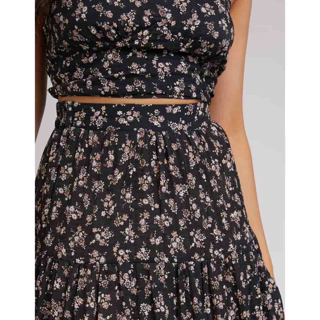 Maya Floral Maxi Skirt