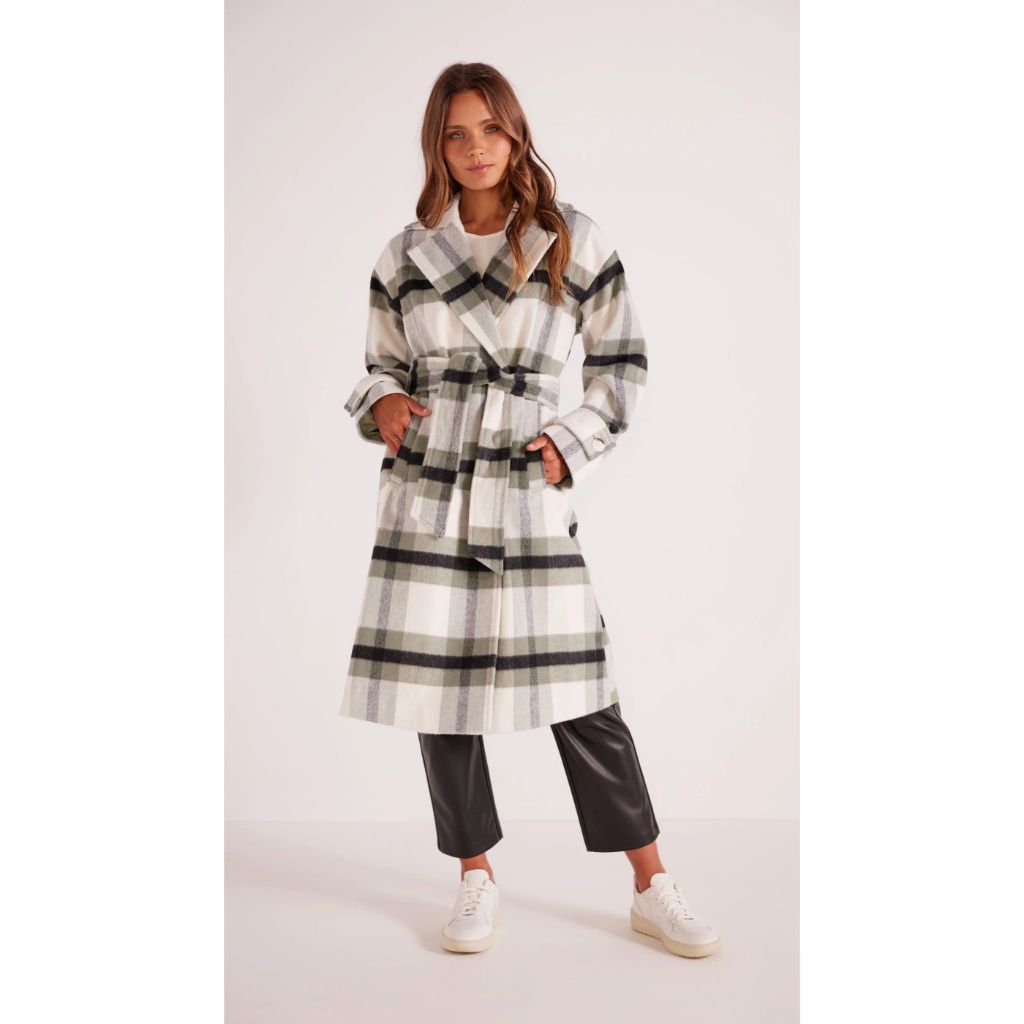 Watson Check Coat